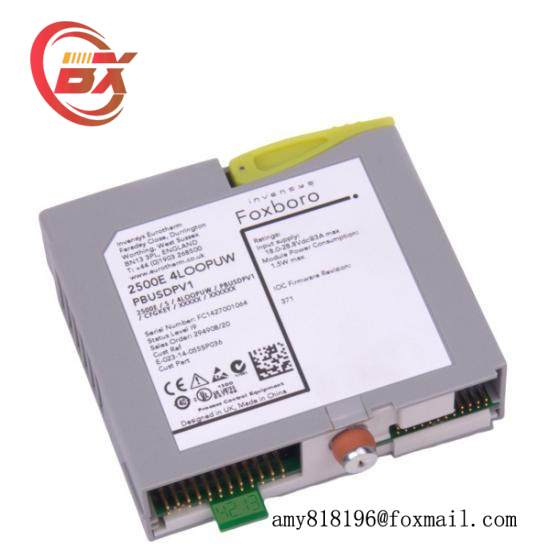 PAC2500  Invensys Foxboro Controller