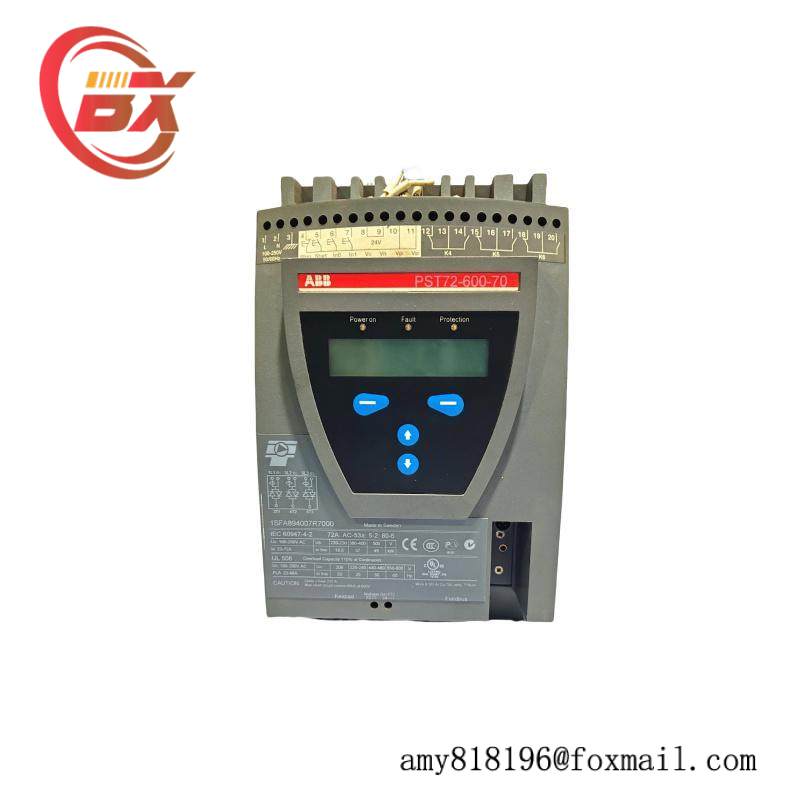 ABB PST72-600-70 1SFA894007R7000 Soft starter