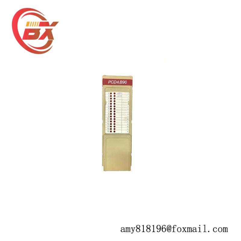 SAIA PCD4.B900 I/O MODULE 32PT 16IN 16OUT 24V