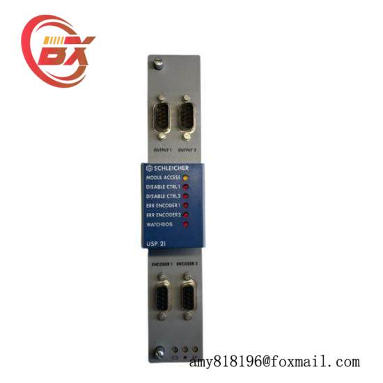 SCHLEICHER USP2I CPU SLAVE POSITIONING MODULE 2 AXES