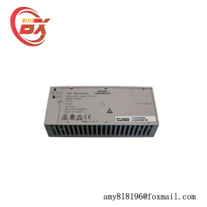 Schneider 171CCS78000 PROCESSOR ADAPTER MODULE