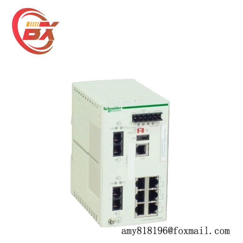 Schneider TCSESM083F2CU0 Switch, 8 Ports