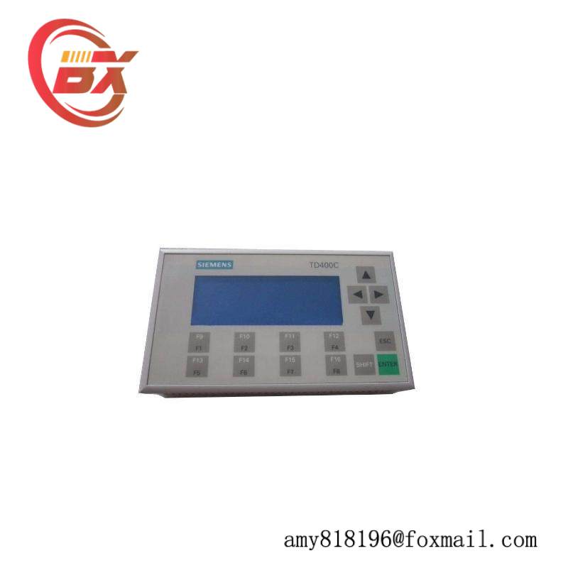 SIEMENS 6AV6640-0AA00-0AX0 TD400C text display