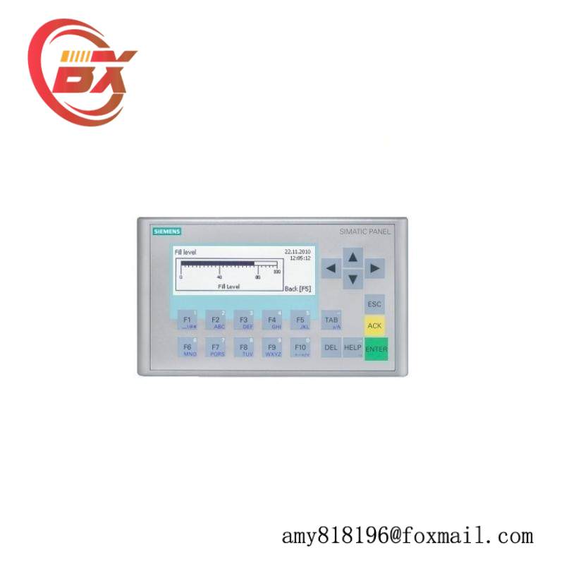 SIEMENS 6AV6647-0AH11-3AX0 BASIC PANEL