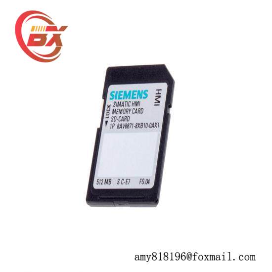 Siemens 6AV6671-8XB10-0AX1 SIMATIC SD memory card