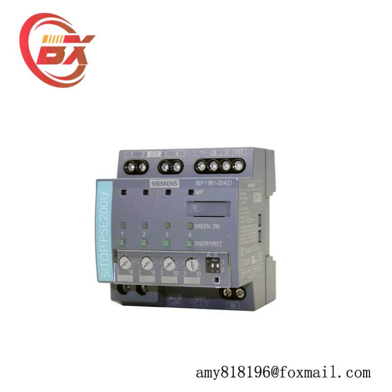 SIEMENS 6EP1961-2BA21 Selectivity Module