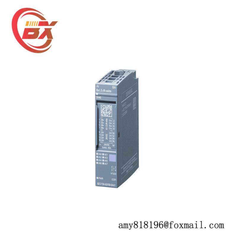 SIEMENS 6ES7134-6GF00-0AA1 ANALOG INPUT MODULE