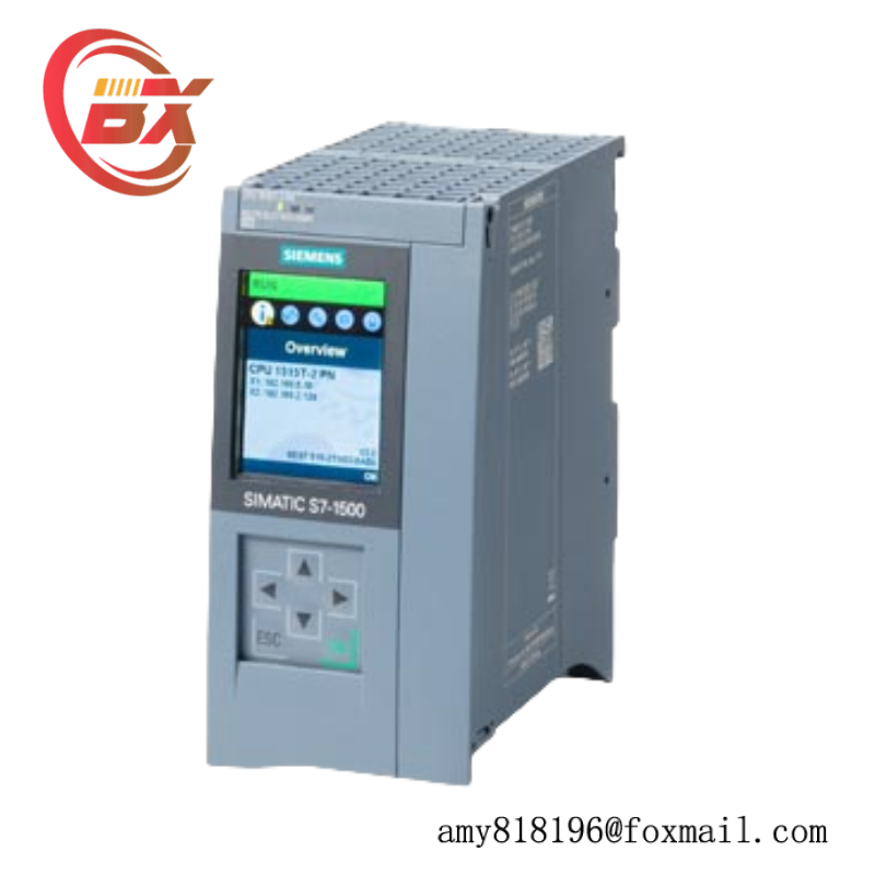SIEMENS 6ES7515-2TN03-0AB0 central processing unit with 1.5 MB work memory.