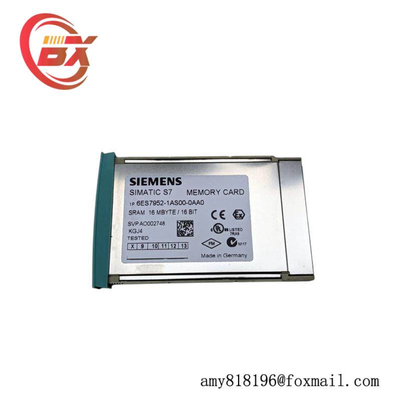 SIEMENS 6ES7952-1AS00-0AA0 MEMORY RAM CARD