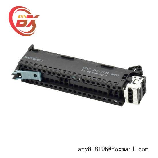 Siemens 6ES7 592-1AM00-0XB0  FRONT CONNECTOR SCREW TYPE (35MM MOD.)