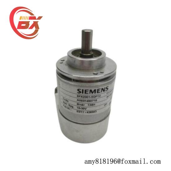 SIEMENS 6FX2001-5QP12 ENCODER ABS 13 BIT CLAMP
