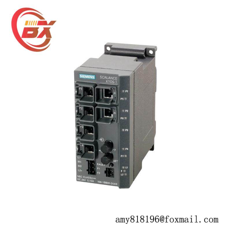 SIEMENS 6GK5106-1BB00-2AA3 Ethernet Switch Scalance