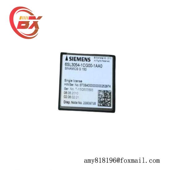 Siemens 6SL3 054-1CG00-1AA0 Compact Flash Card