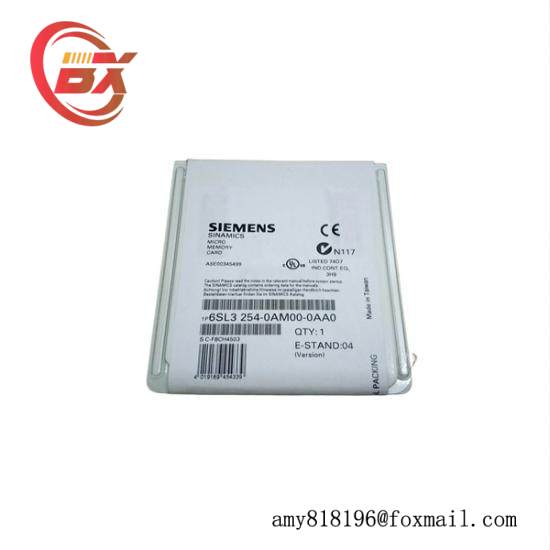 SIEMENS 6SL3 254-0AM00-0AA0 Micro Memory Card