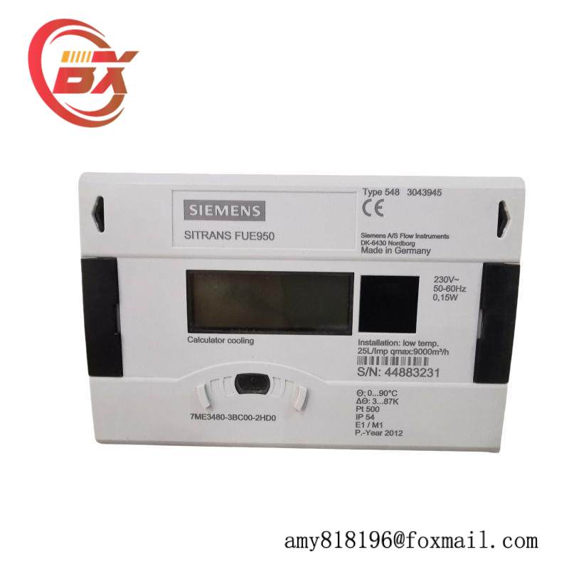 SIEMENS SITRANS FU E950 THERMAL ENERGY