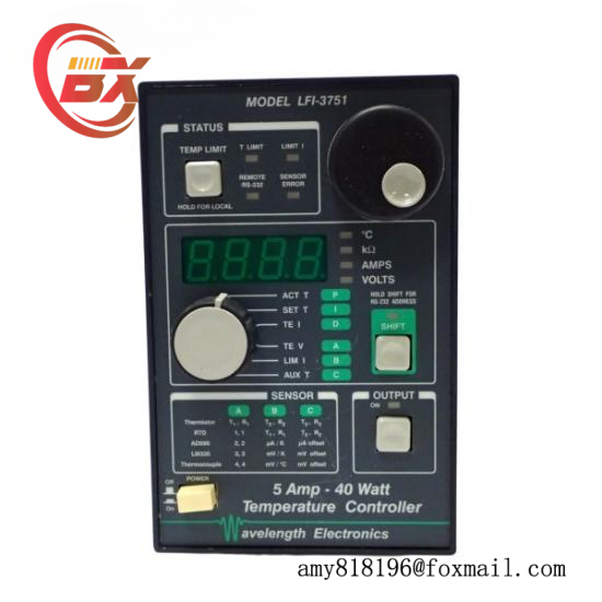 WAVELENGTH ELECTRONICS LFI-3751 TEMPERATURE CONTROLLER