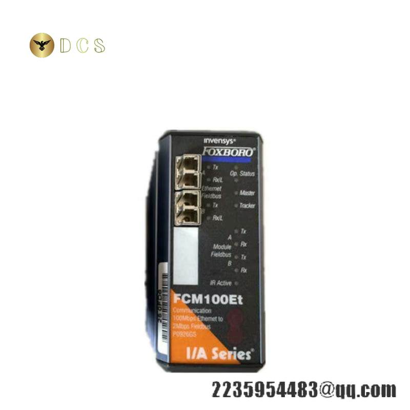 Foxboro FCM100ET PLC Communication Module - bentlydcs Automation