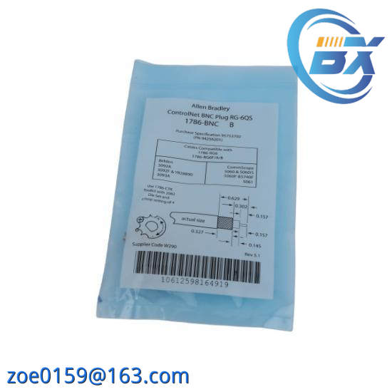 1786-BNC/B  ControlNet Media Coaxial BNC Connector