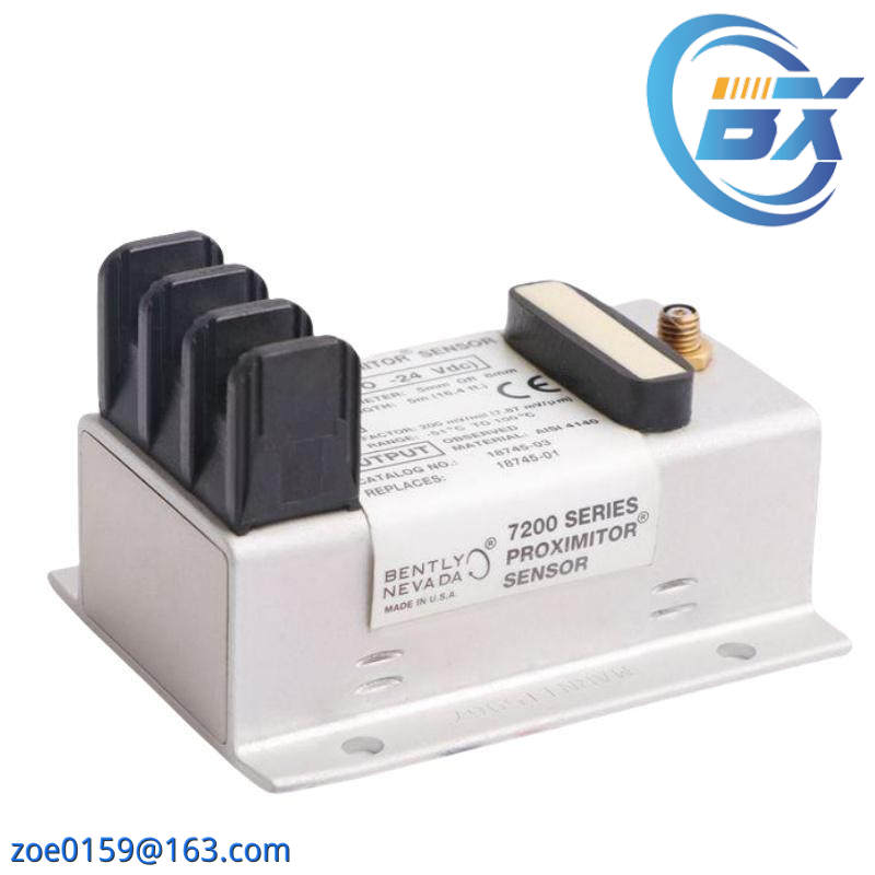 BENTLY NEVADA 1800/20-XX-90-02-00 MOD:158611-01 Vibration Monitor