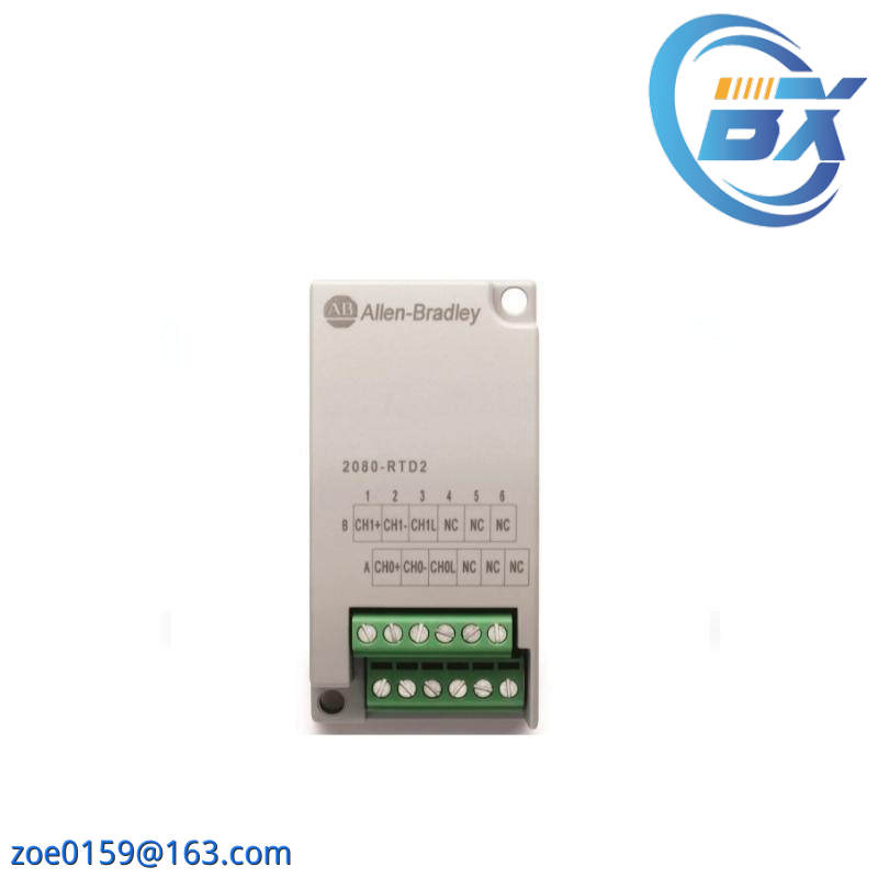 AB 2080-RTD2 Resistance Thermometer Detector Inputs