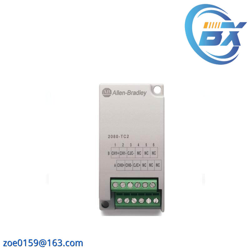 AB 2080-TC2 NON ISOLATED THERMOCOUPLE MODULE MIRCO 800