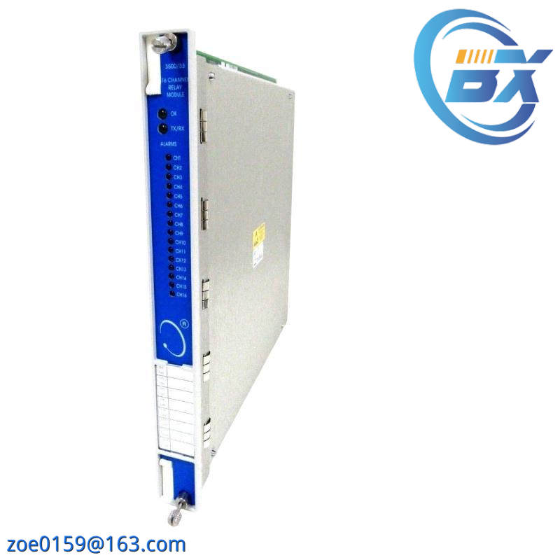 BENTLY NEVADA 3500/33 16-Channel Relay Control Module