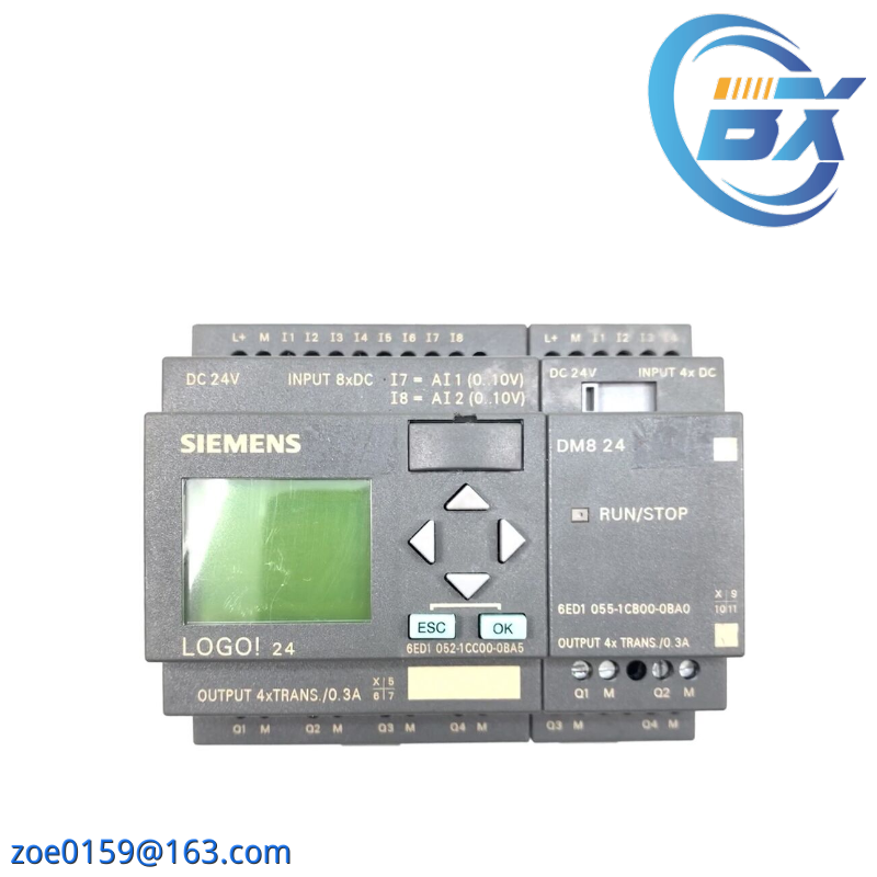 SIEMENS 6ED1 052-1CC00-0BA5 LOGIC MODULE, DISPLAY