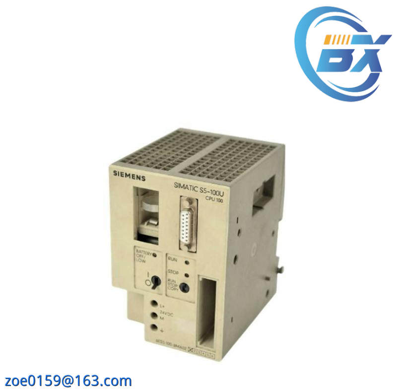 SIEMENS 6ES5100-8MA02 CPU 100 Central processing unit