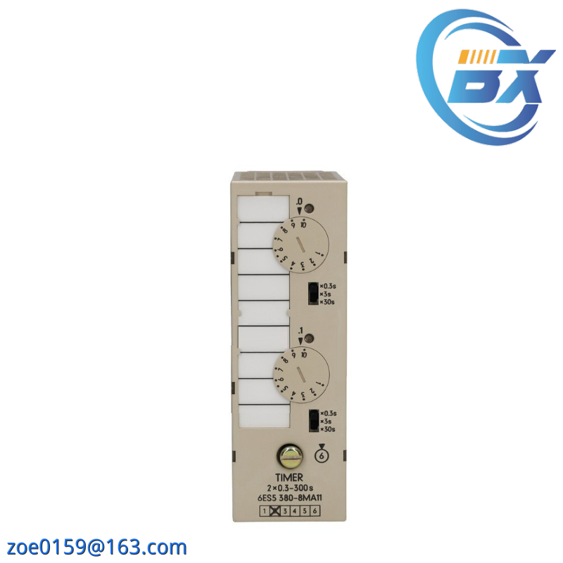 SIEMENS 6ES5380-8MA11 Timer Module