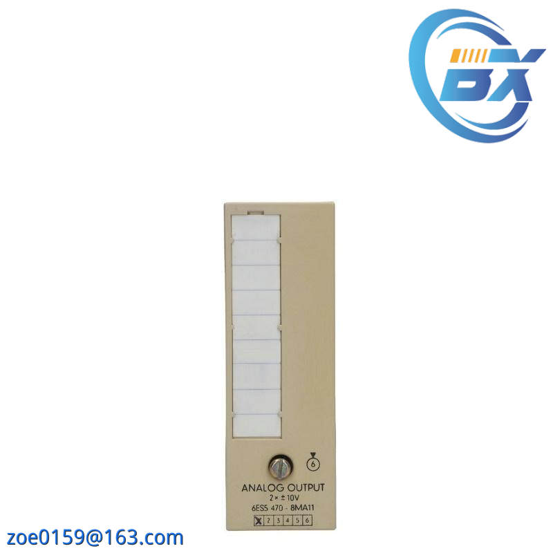 SIEMENS 6ES5470-8MA11 Analog Output Module
