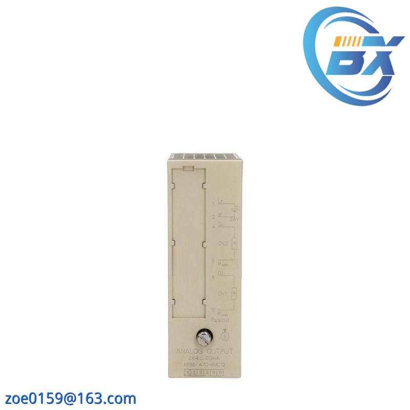 SIEMENS 6ES5470-8MC12 Analog Output Module