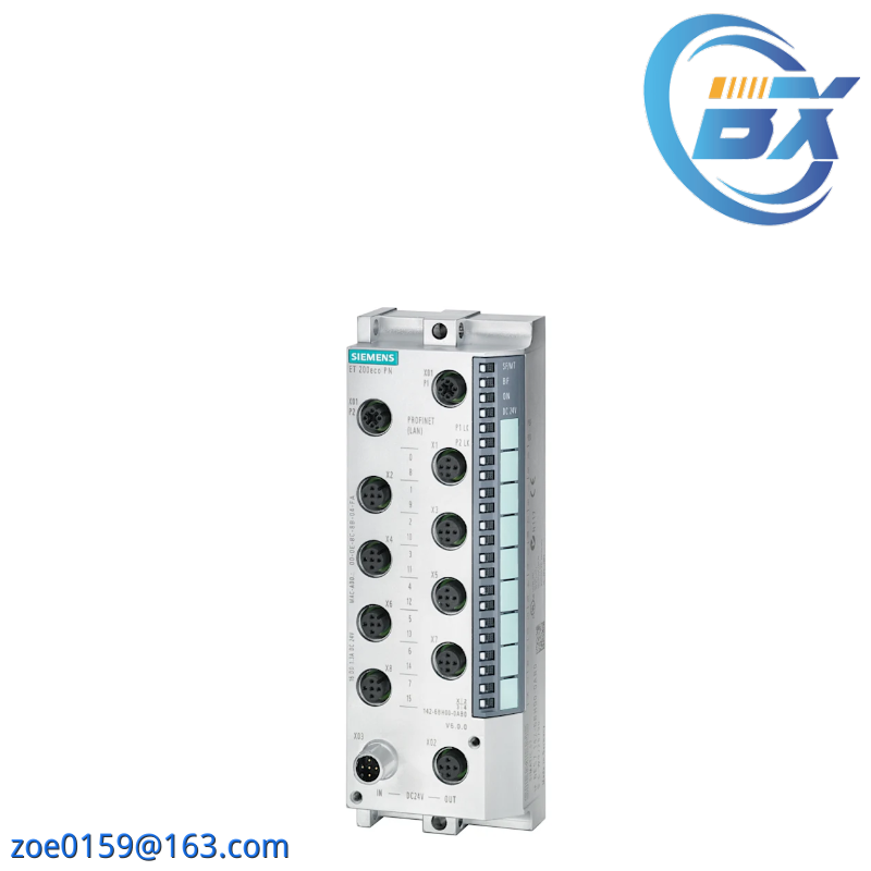SIEMENS 6ES7141-6BG00-0AB0 SIMATIC DP, ET 200ECO PN, 8 DI 24 V DC