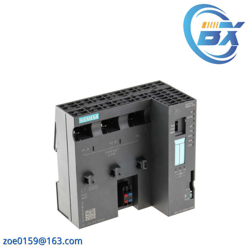 SIEMENS 6ES7151-8AB01-0AB0 ET 200S, IM151-8 PN/DP CPU