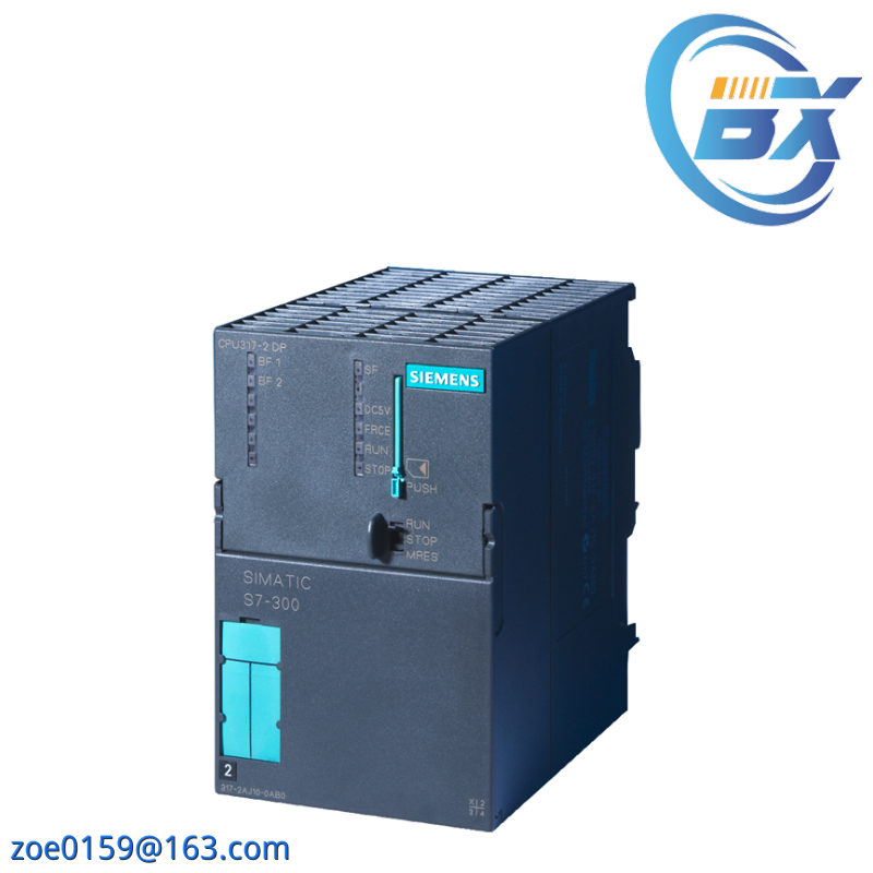 SIEMENS 6ES7317-2AJ10-0AB0 CPU317-2DP Processor Module