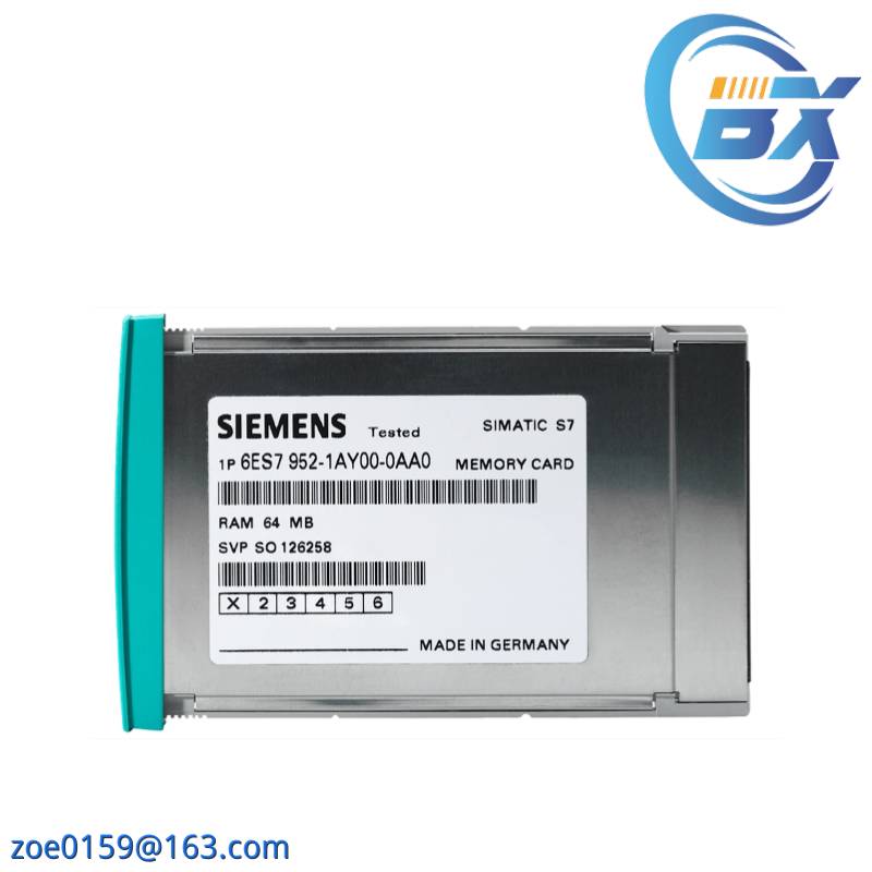 SIEMENS 6ES7952-1AM00-0AA0 RAM MEMORY CARD