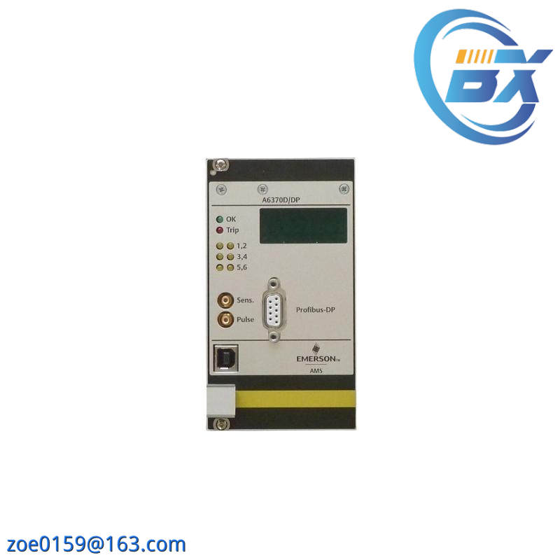 EMERSON A6370D Overspeed Protection Monitor