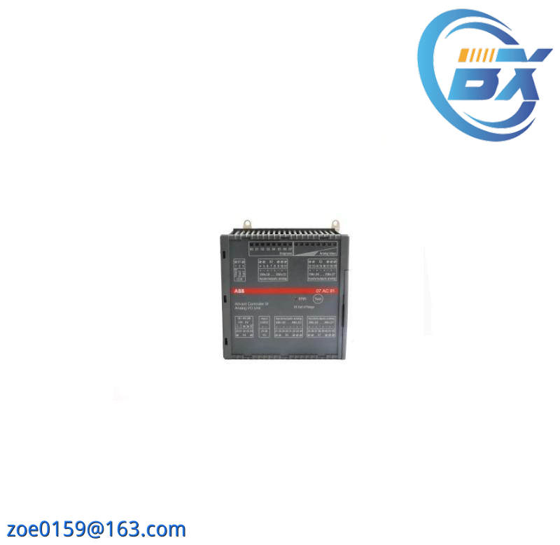 ABB 07AC91 12 GJR5252300R0101 ANALOG I/O UNIT