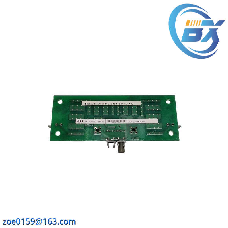 ABB 3BHE009017R0102 ;XVC724BE102 Vlscd-board