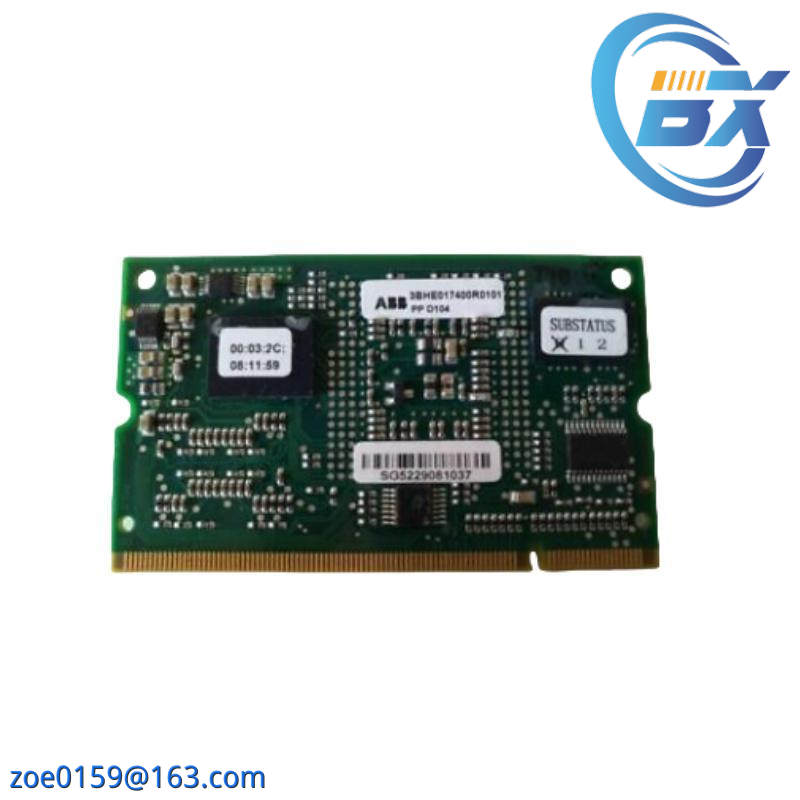 ABB 3BHE017400R0101 Main control board
