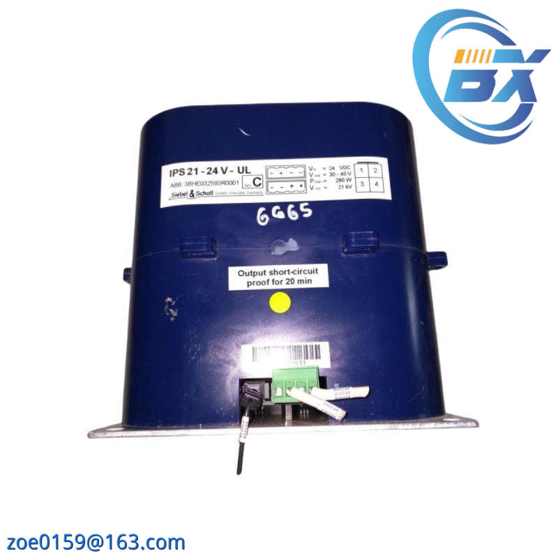 ABB 3BHE032593R0001 ISOLATED POWER SUPPLY