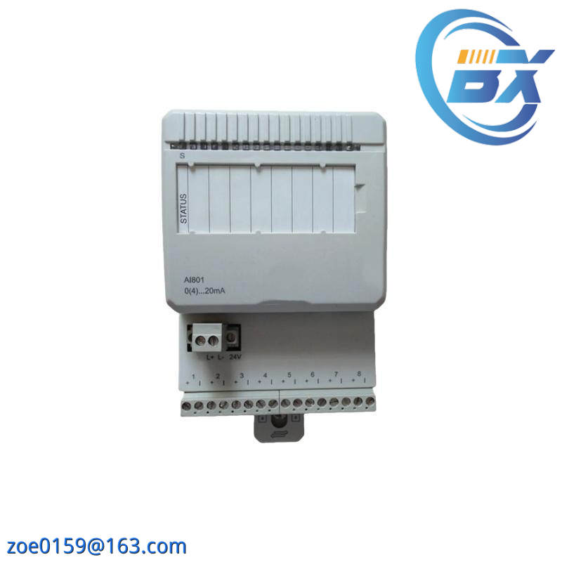ABB 3BSE020512R1 AI801 Analog Input unit 8 ch
