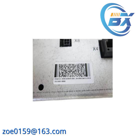 ABB 3HAC020849-001 Contactor board Unit DCS MODULE