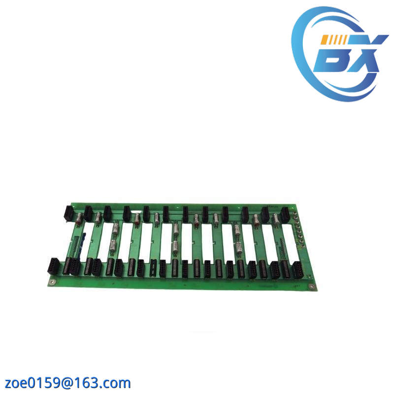 ABB 6632003A1 Slot Printed Circuit Board Backplane