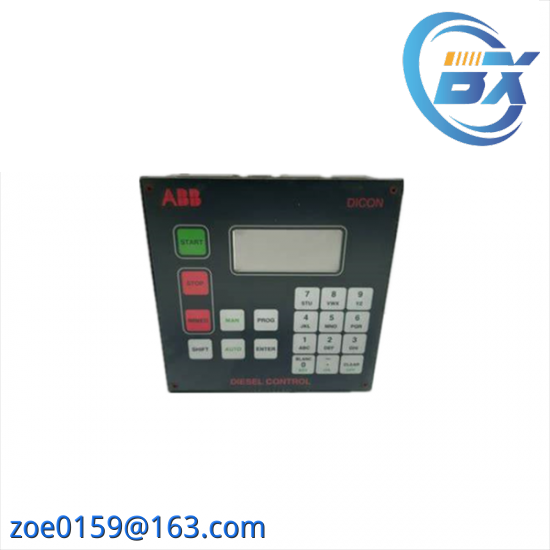 ABB CMA112 Diesel Control Display Panel