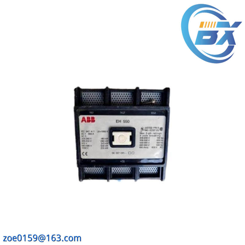 ABB EH550G 3P CONT.110VDC W/RECT.120V