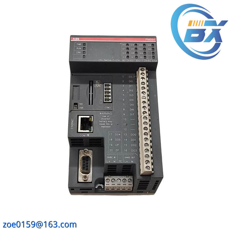 ABB PM554-T-ETH A0 PLC Automation CPU