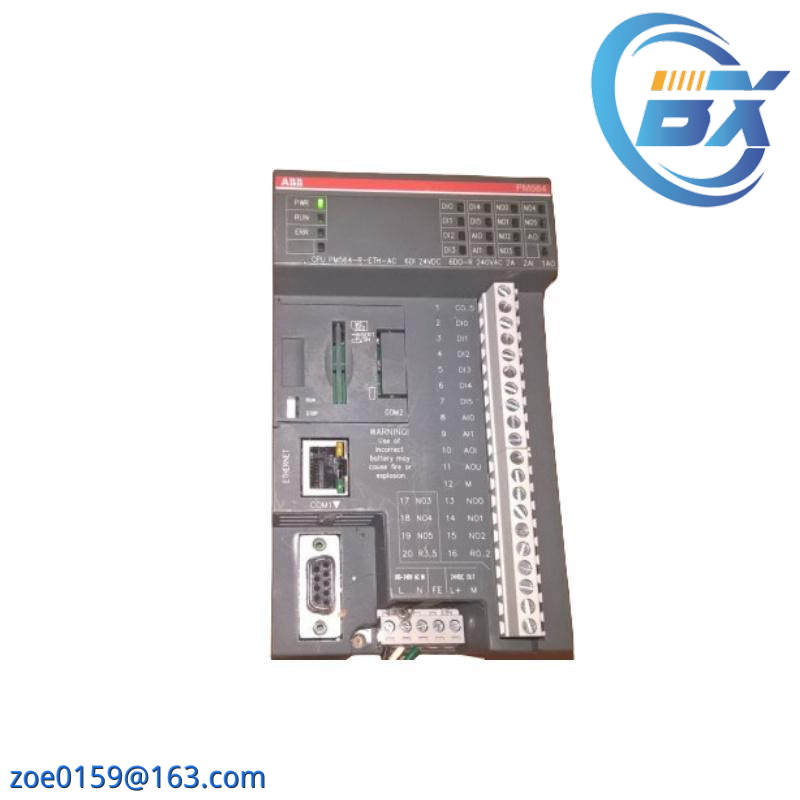 ABB PM564-R-ETH A0 PLC Central Processing Unit