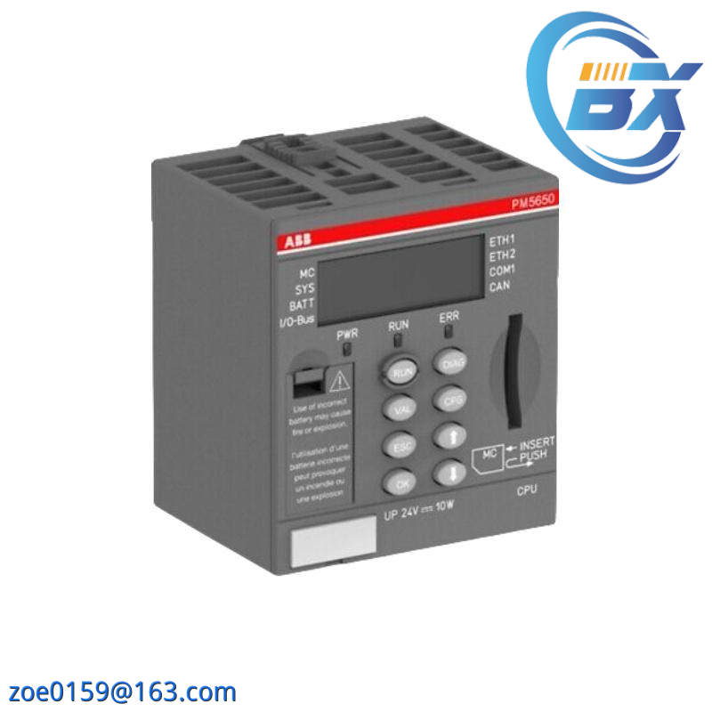 ABB PM5650-2ETH Central Processing Unit Module