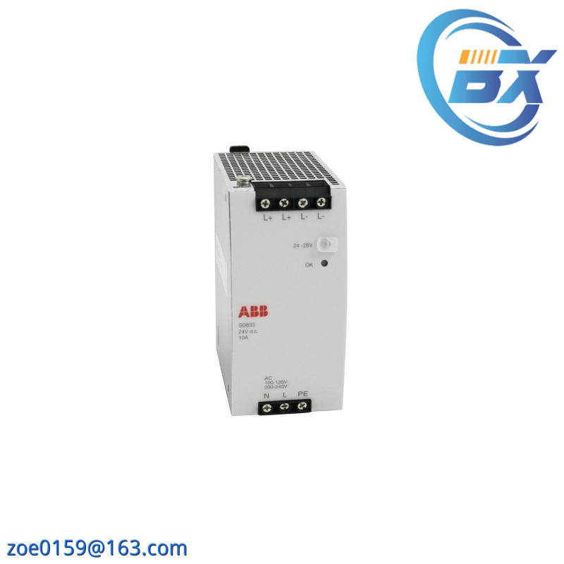 ABB SD833 800xA Series Power Supply