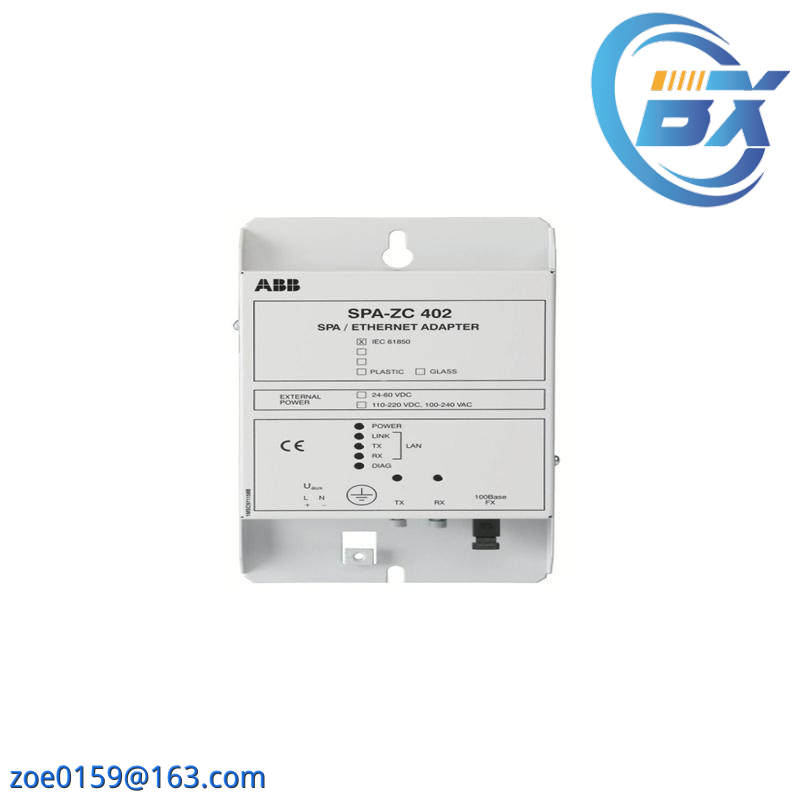 ABB SPA-ZC 402 ethernet adapter